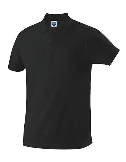 Men´s Organic Cotton Piqué Polo - Black