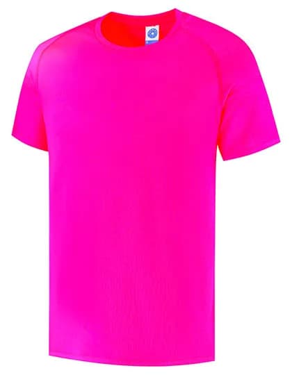 Men´s Sport T-Shirt - Fluorescent Fuchsia