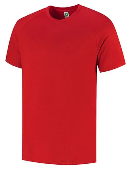 Unisex Recycled Multi Sport T-Shirt - Fiesta Red