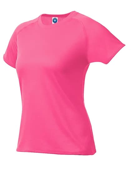 Ladies´ Sport T-Shirt - Fluorescent Pink