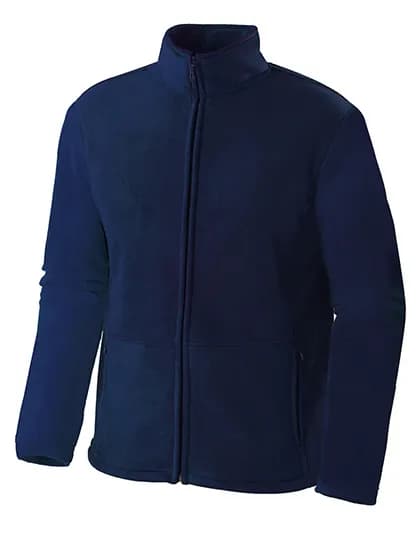 Men´s Full Zip Fleece Jacket - Navy Blue