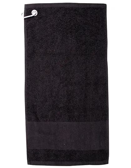 Printable Golf Towel - Black