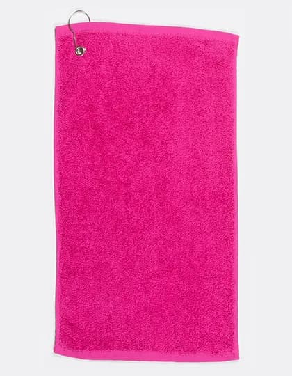 Luxury Golf Towel - Fuchsia