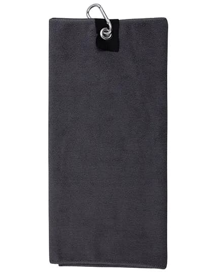 Microfibre Golf Towel - Steel Grey