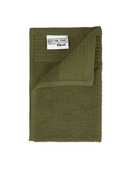 Classic Guest Towel - Olive Green