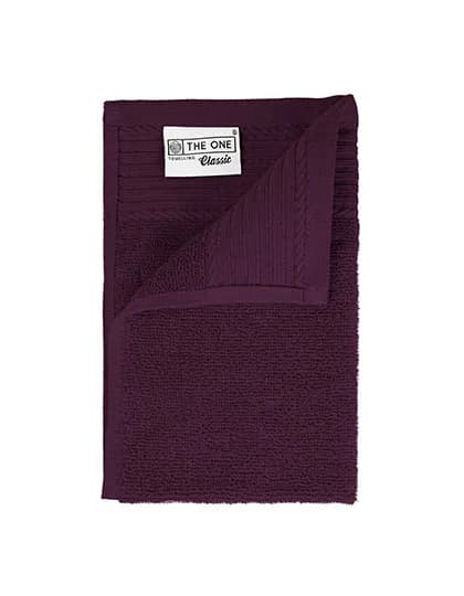 Classic Guest Towel - Plum