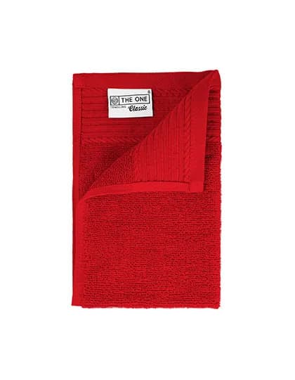Classic Guest Towel - Red