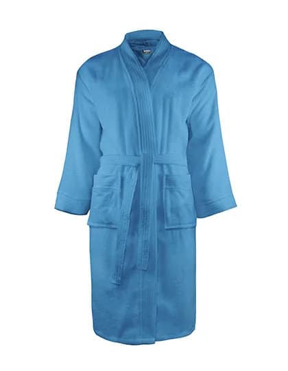 Classic Bathrobe - Aqua Azure