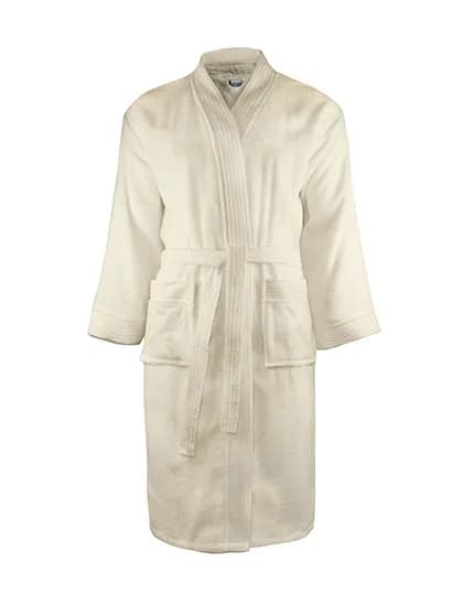 Classic Bathrobe - Ivory Cream