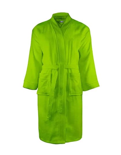 Classic Bathrobe - Lime Green