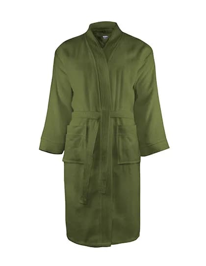 Classic Bathrobe - Olive Green
