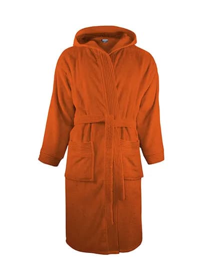 Bathrobe Hooded - Terra Spice