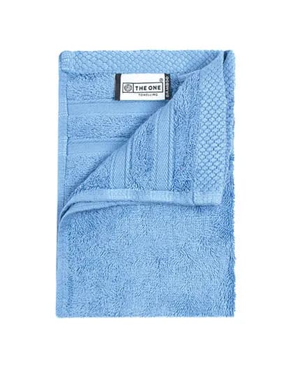 Bamboo Guest Towel - Aqua Azure