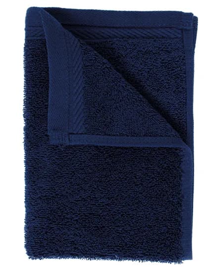 Organic Guest Towel - Navy Blue