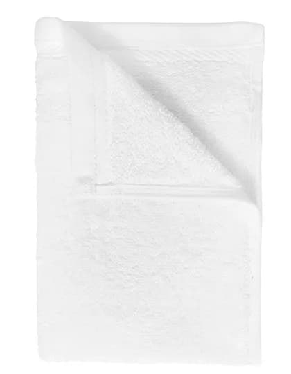 Organic Guest Towel - White