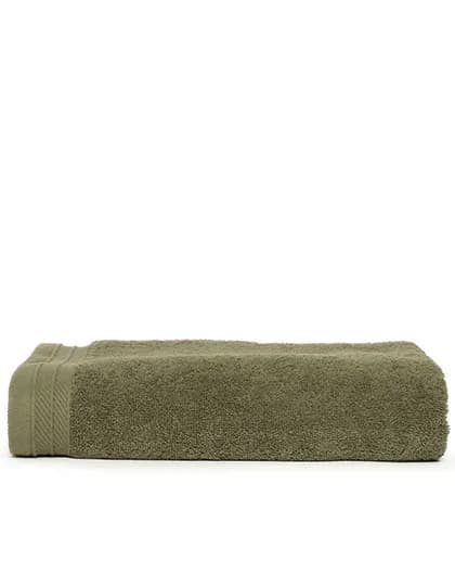 Organic Bath Towel - Olive Green