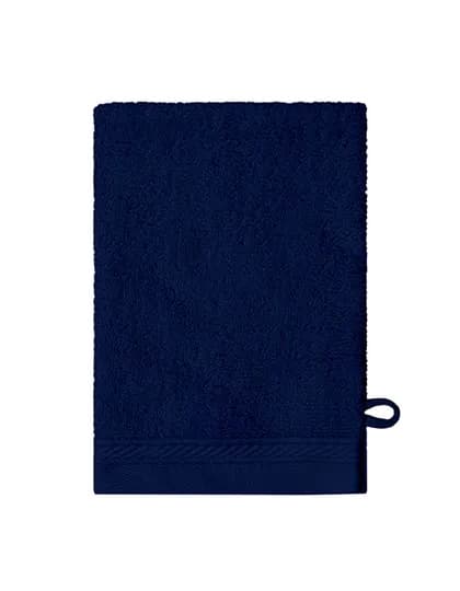 Organic Washcloth - Navy Blue