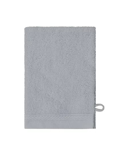 Organic Washcloth - Silver Grey