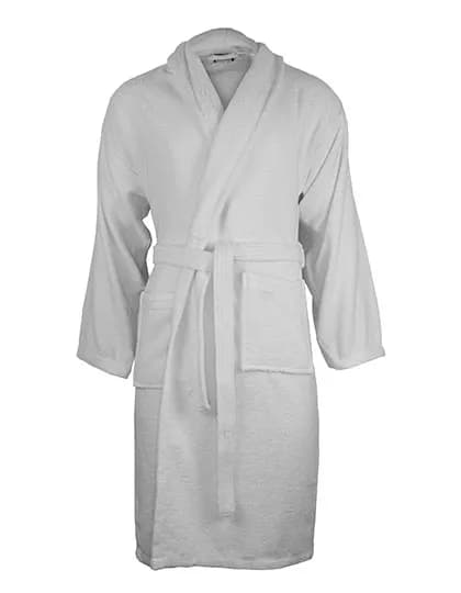 Organic Bathrobe - White