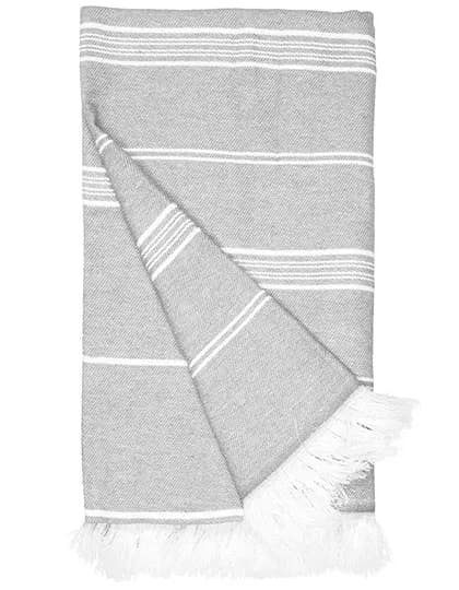 Recycled Hamam Towel - Ash Grey