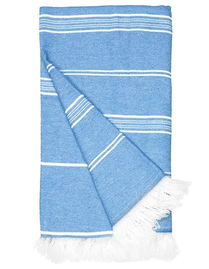 Recycled Hamam Towel - Cobalt Blue