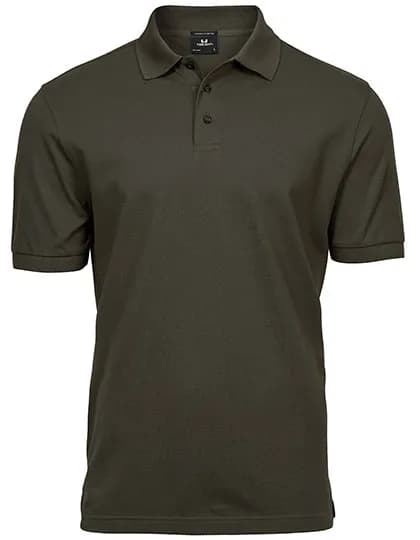 Men´s Luxury Stretch Polo - Dark Olive