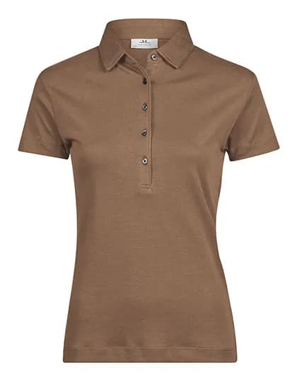 Women´s Pima Cotton Polo - Wood