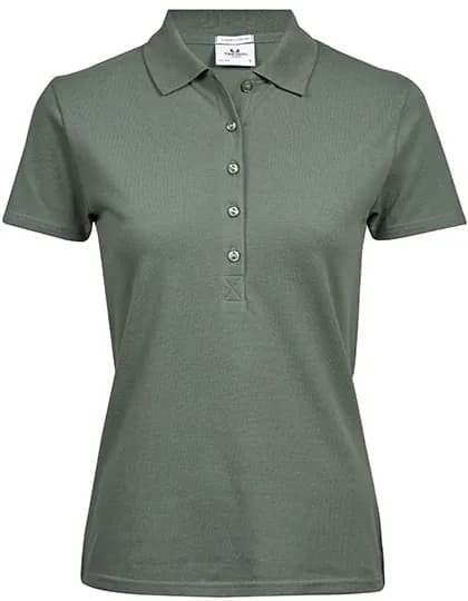 Women´s Luxury Stretch Polo - Leaf Green
