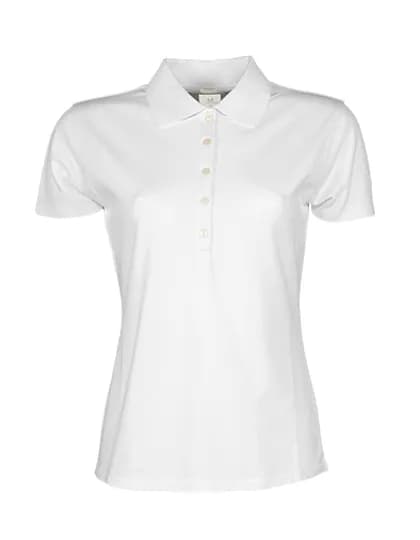 Women´s Luxury Stretch Polo - White