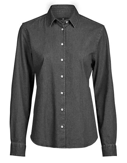 Women´s Denim shirt - Black Denim