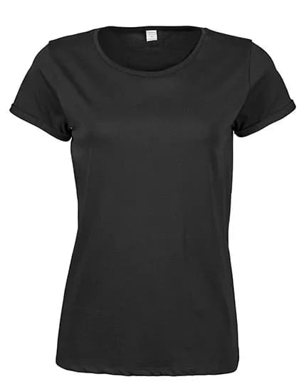 Women´s Roll-Up Tee - Black