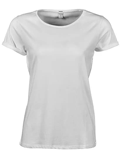 Women´s Roll-Up Tee - White