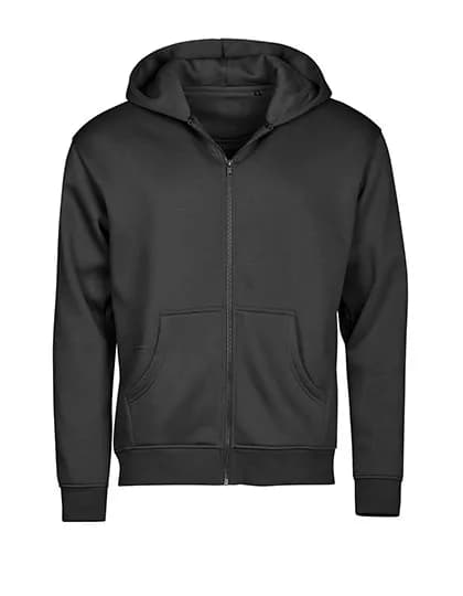 UNLABELED Hooded Full Zip Sweatshirt - Black
