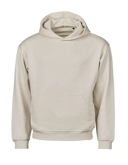 UNLABELED Heavy Loose Fit Hooded Sweatshirt - Cement