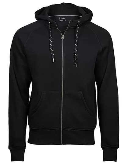 Men´s Fashion Full Zip Hood - Black