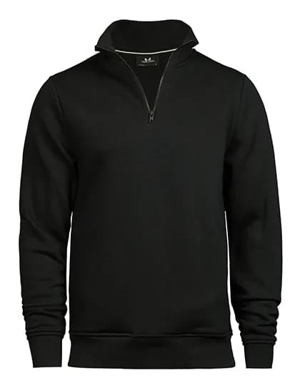 Half Zip Sweatshirt - Black