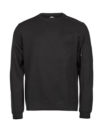 Athletic Crew Neck Sweat - Black