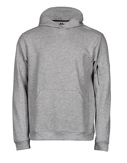 Athletic Hooded Sweat - Heather Grey