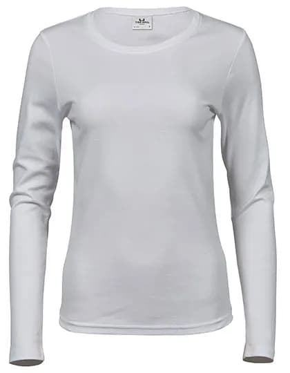 Women´s Long Sleeve Interlock Tee - White