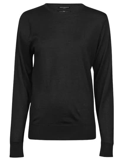 Women´s Crew Neck Sweater - Black