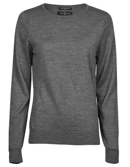 Women´s Crew Neck Sweater - Grey Melange