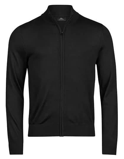 Full Zip Knit - Black