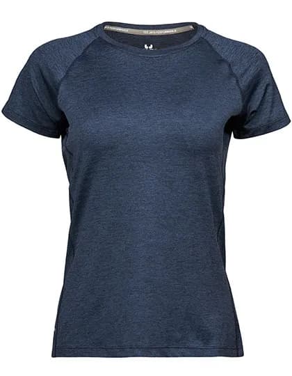 Women´s CoolDry Tee - Navy Melange