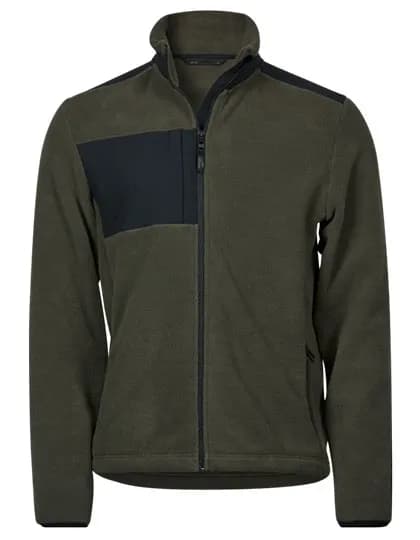 Mountain Fleece - Deep Green/Black
