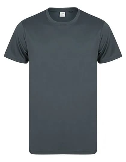 Recycled Performance T - Charcoal Grey