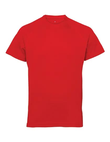 Men´s Panelled Tech Tee - Fire Red