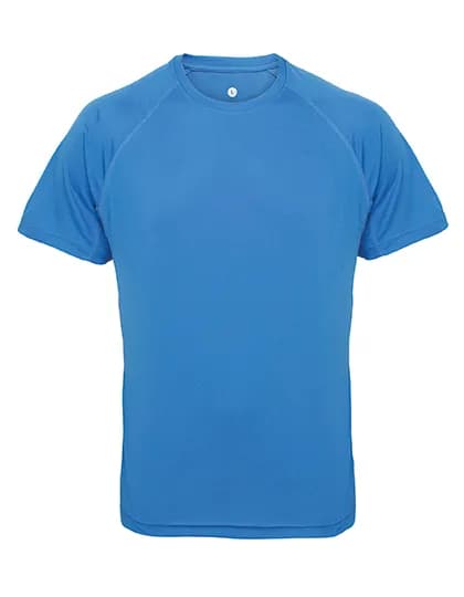 Men´s Panelled Tech Tee - Sapphire