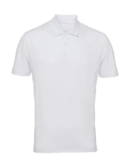 Men´s Panelled Polo - White