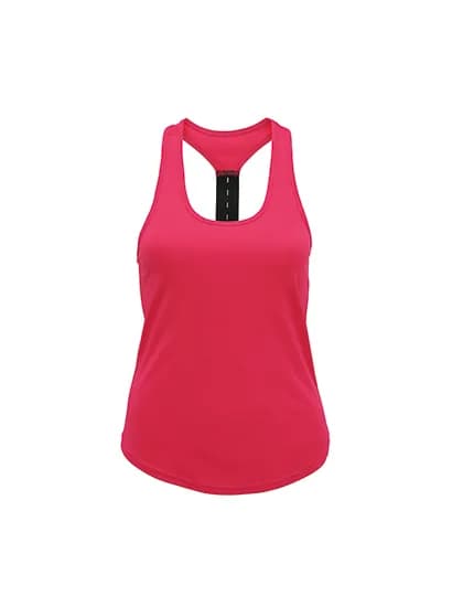 Women´s Performance Strap Back Vest - Hot Pink