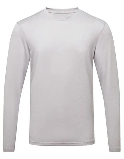 Men´s Long Sleeve Performance T-Shirt - Silver Melange